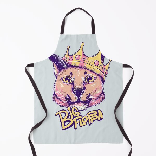 Item preview, Da Big Floppa - New Rapper with King Crown | Floppa Cube Flop Flop Happy Floppa Friday Drip | Fun | Original Art Pet Mat Bandana Cat designed and sold by Any Color Designs.
