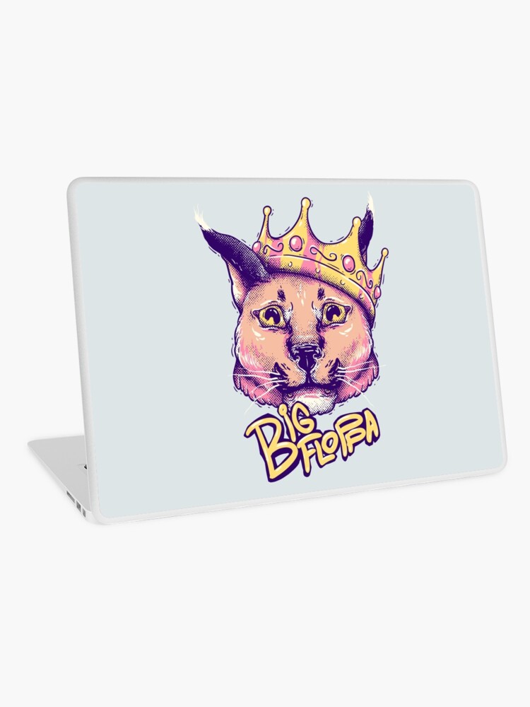 Da Big Floppa - New Rapper with King Crown | Floppa Cube Flop Flop Happy  Floppa Friday Drip | Fun | Original Art Pet Mat Bandana Cat | iPad Case 