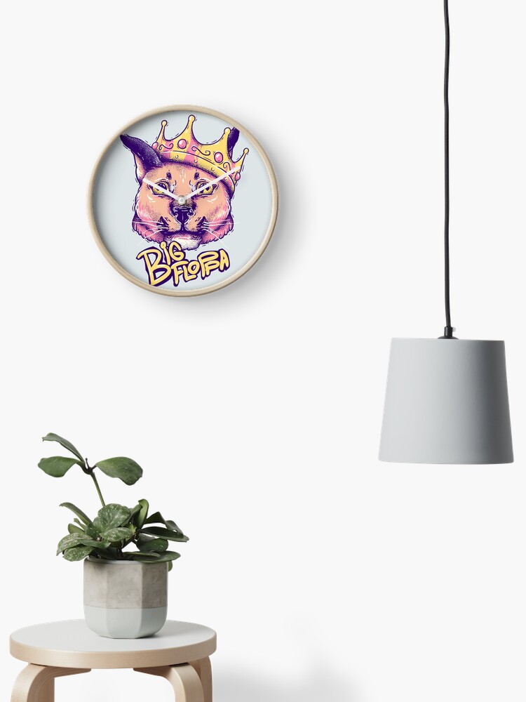 Da Big Floppa - New Rapper with King Crown | Floppa Cube Flop Flop Happy  Floppa Friday Drip | Fun | Original Art Pet Mat Bandana Cat | iPad Case 