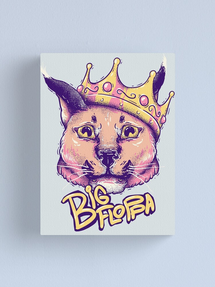 Big Floppa Friday Canvas Prints for Sale