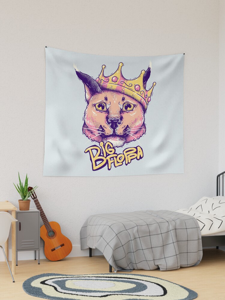 Big floppa rapper king crown poppa meme  Magnet for Sale by Joahnoan