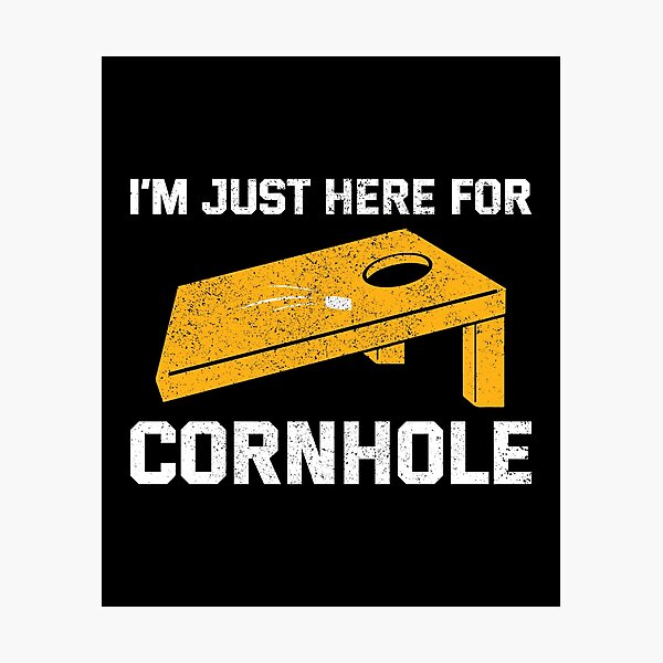 Item preview, Cornhole Bean Bag Toss Outdoor Lawn Game funny designed and sold by TastefulTees.