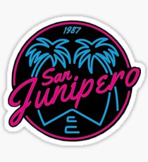 San Junipero Sticker