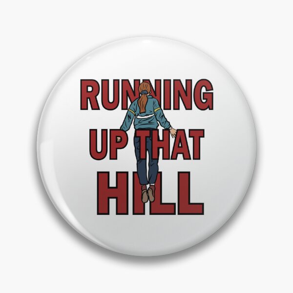 Item preview, Running up that hill art gift fan designed and sold by ClerosMilani.