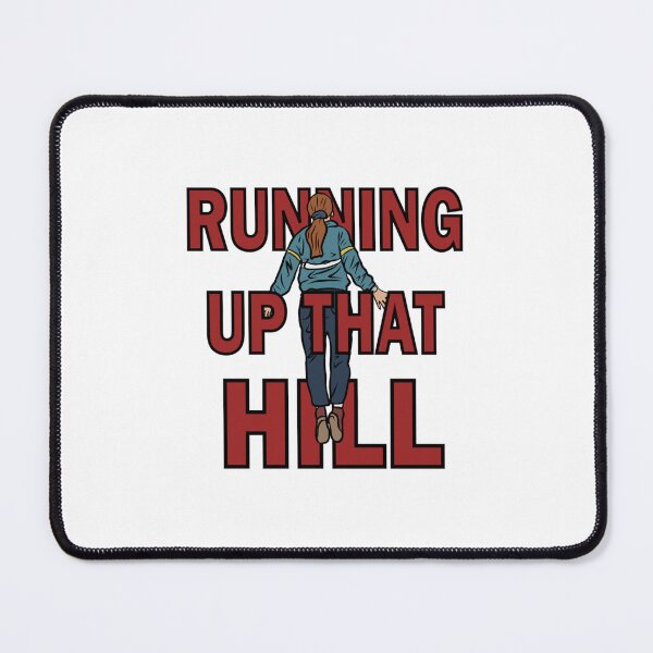 Item preview, Running up that hill art gift fan designed and sold by ClerosMilani.