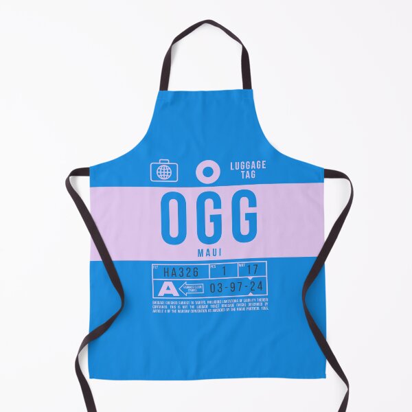 Item preview, Luggage Tag B - OGG Maui Hawaii USA designed and sold by VoodooCircus.