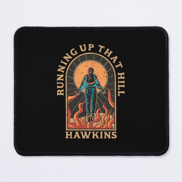 Item preview, Retro song Running up that hill art gift fan designed and sold by ClerosMilani.