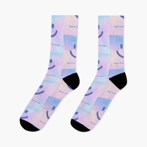 Item preview, smile,Hope is only the love of life.rainbow,pastel-toned background designed and sold by zzzozzo.