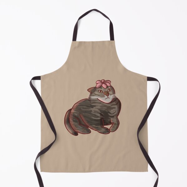 Item preview, Flower Cower Cat designed and sold by Stupickeroonies.