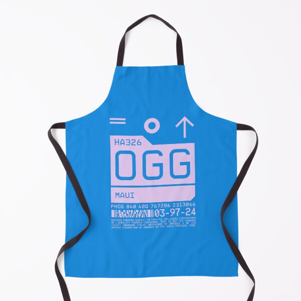 Item preview, Luggage Tag B - OGG Maui Hawaii USA designed and sold by VoodooCircus.