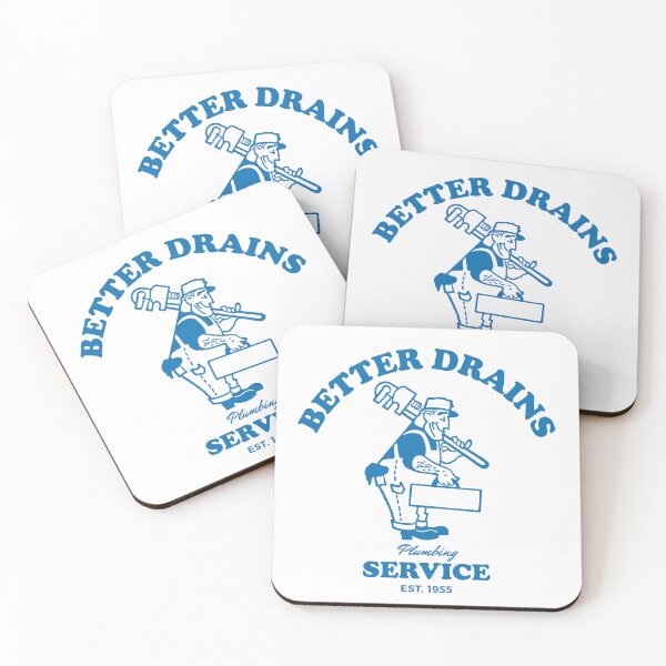 Item preview, Better Drains Plumbing designed and sold by GoodTimeRetro.
