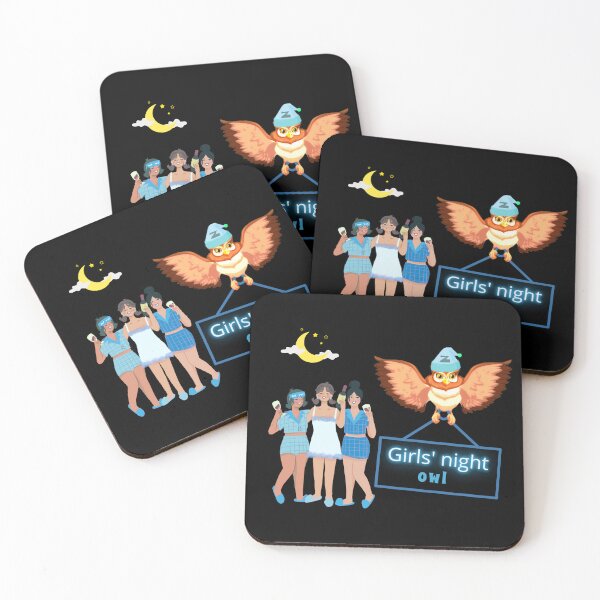 Item preview, Girls' Night Owl Blue Version Design designed and sold by mbuz90.