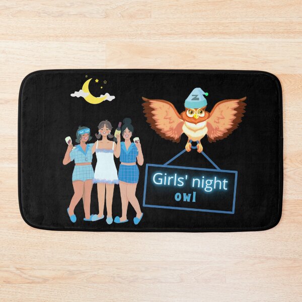 Item preview, Girls' Night Owl Blue Version Design designed and sold by mbuz90.