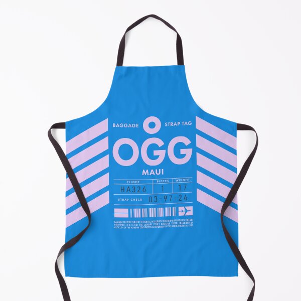 Item preview, Luggage Tag D - OGG Maui Hawaii USA designed and sold by VoodooCircus.
