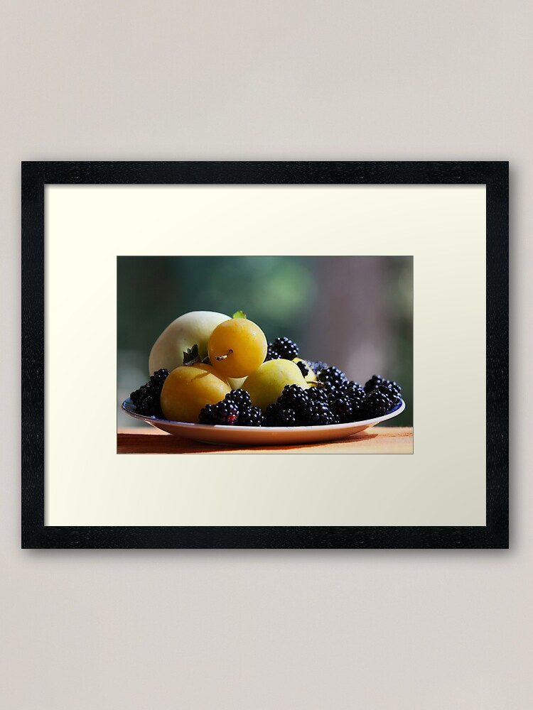 Alternate view of August Still Life Framed Art Print