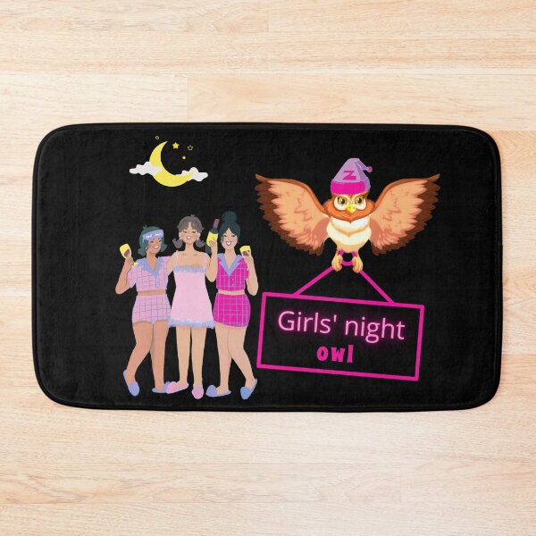 Item preview, Girls' Night Owl Pink Version Design designed and sold by mbuz90.