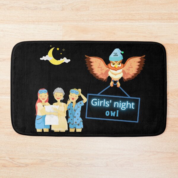 Item preview, Girls' Night Owl Sleep Version Design designed and sold by mbuz90.