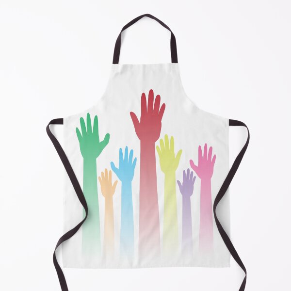 Item preview, Colorful Raised Hands designed and sold by AnnArtshock.