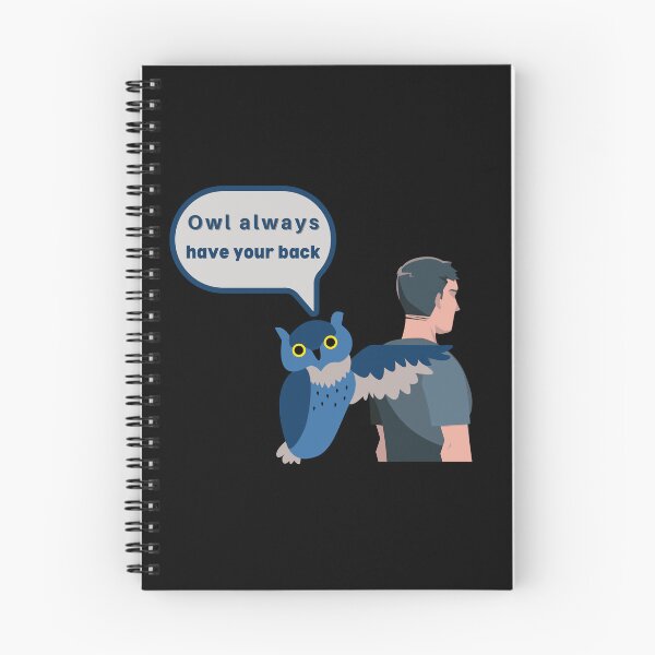 Item preview, Owl Always Have Your Back Blue Version Design designed and sold by mbuz90.