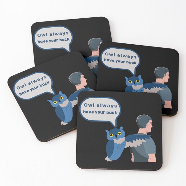 Item preview, Owl Always Have Your Back Blue Version Design designed and sold by mbuz90.