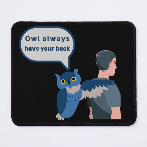 Item preview, Owl Always Have Your Back Blue Version Design designed and sold by mbuz90.
