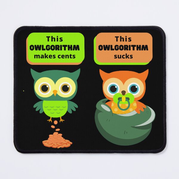 Item preview, Owlgorithm Orange/Green Version Design designed and sold by mbuz90.