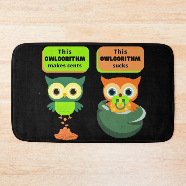 Item preview, Owlgorithm Orange/Green Version Design designed and sold by mbuz90.