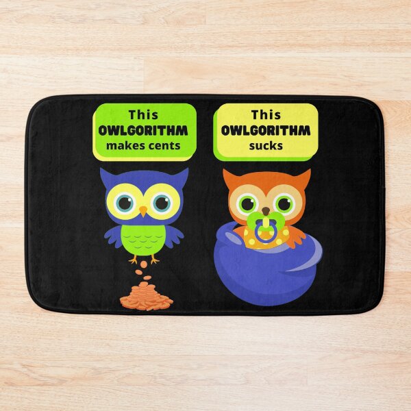 Item preview, Owlgorithm Blue/Green Version Design designed and sold by mbuz90.