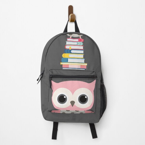 Item preview, Pink Owl Book Stack designed and sold by tmdaliggr.