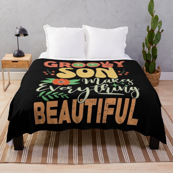 Item preview, Groovy Son Makes Everything Beautiful Funny Vintage Gift For best Son, Stepson, son in law designed and sold by YAHIA-14.