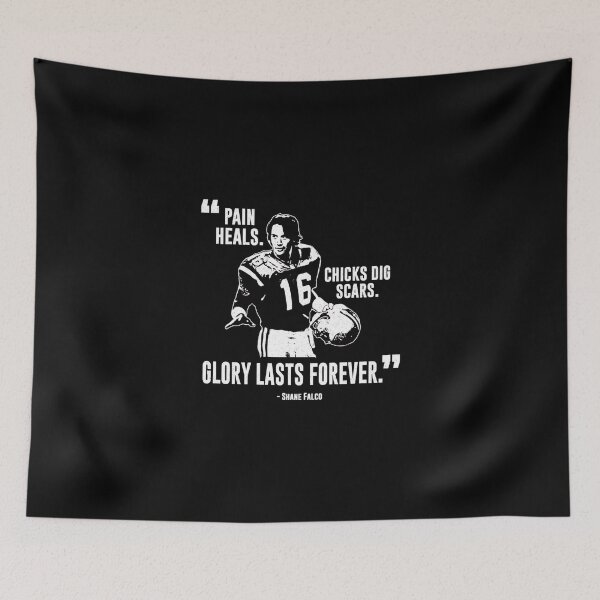 Aperçu de l'œuvre Shane Falco Pain Heals Chicks Dig Scars Glory Lasts Forever Graphic T-shirt essentiel créée et vendue par pennysarabb.
