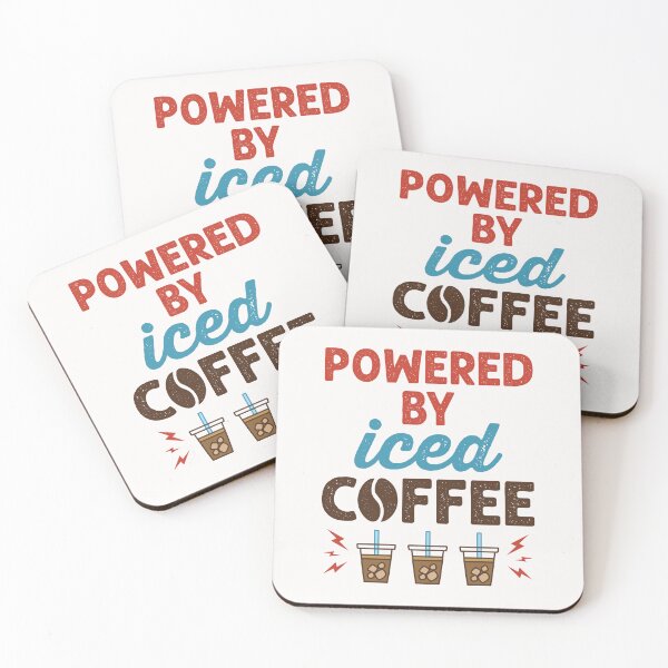 Item preview, Powered By Iced Coffee designed and sold by jaygo.