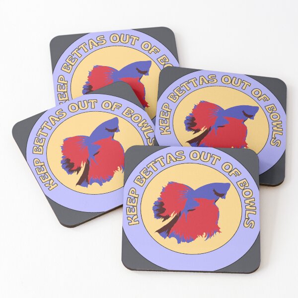 Item preview, Keep Bettas Out Of Bowls Blue and Yellow designed and sold by Pink Ribbon.