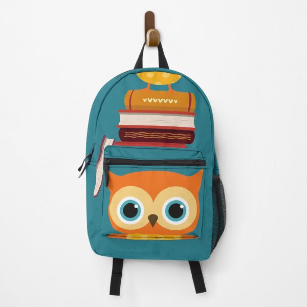 Item preview, Orange Owl Book Stack designed and sold by tmdaliggr.