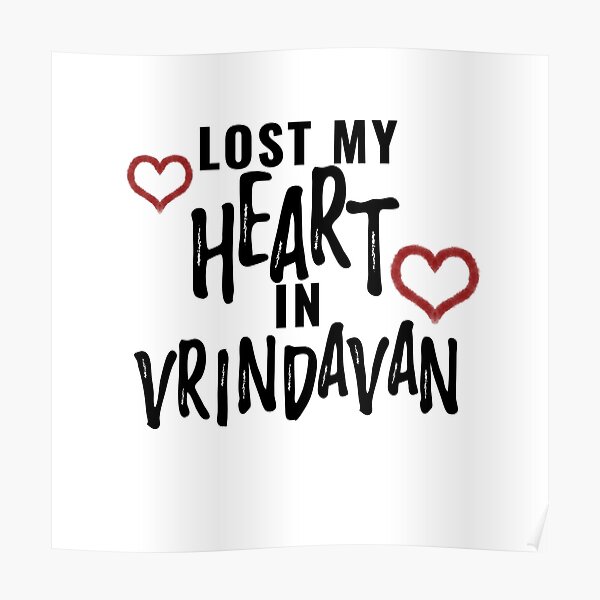 i-lost-my-heart-in-vrindavan-lord-krishna-radha-krishna-poster