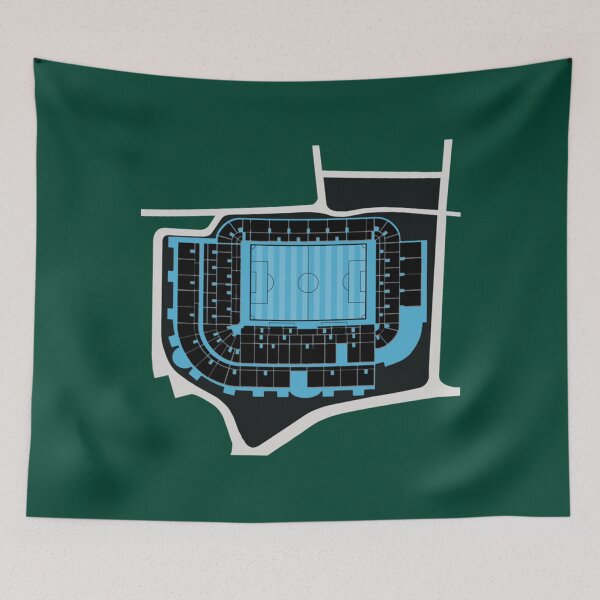 Item preview, St James Park Newcastle United Stadium Overhead   designed and sold by DRobApparel.