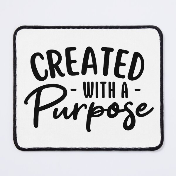 Item preview, Created with a purpose - Christian Merchandise designed and sold by AE3store.