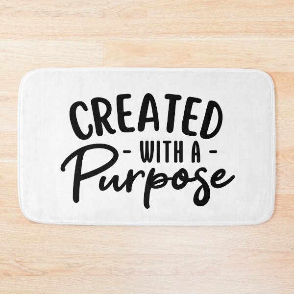 Item preview, Created with a purpose - Christian Merchandise designed and sold by AE3store.