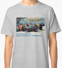 Gran Prix de Monaco, 1968, original vintage poster Classic T-Shirt