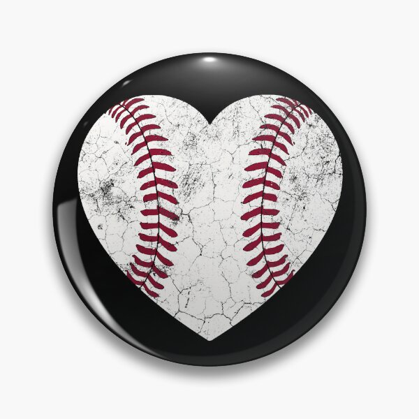 Item preview, Distressed Heart Baseball Heart Mom Mama Mother's Day Gift designed and sold by MichelSorour.