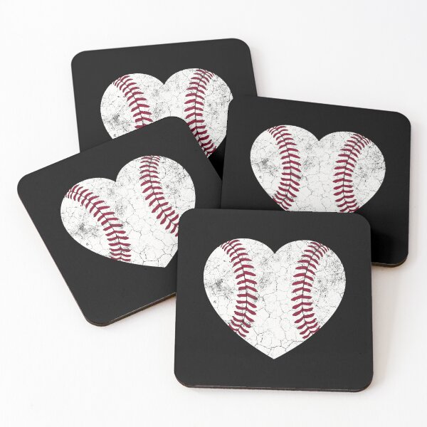 Item preview, Distressed Heart Baseball Heart Mom Mama Mother's Day Gift designed and sold by MichelSorour.