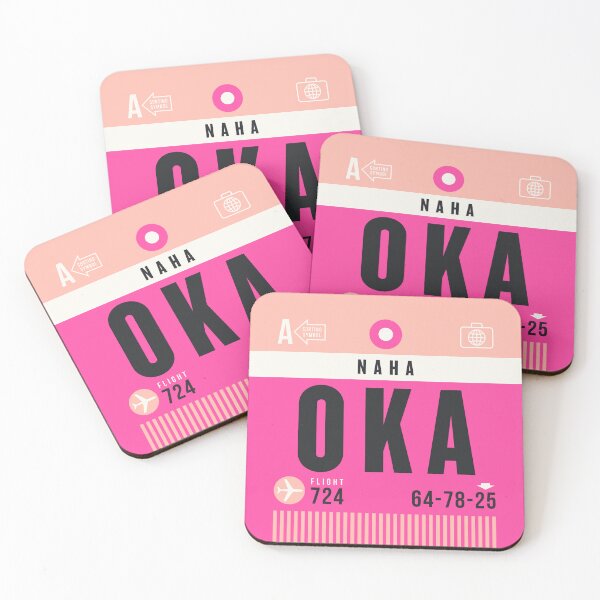 Item preview, Luggage Tag A - OKA Naha Okinawa Japan designed and sold by VoodooCircus.