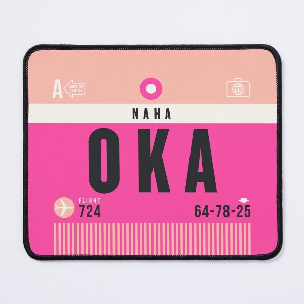 Item preview, Luggage Tag A - OKA Naha Okinawa Japan designed and sold by VoodooCircus.