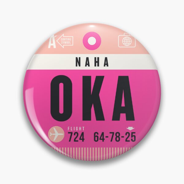 Item preview, Luggage Tag A - OKA Naha Okinawa Japan designed and sold by VoodooCircus.
