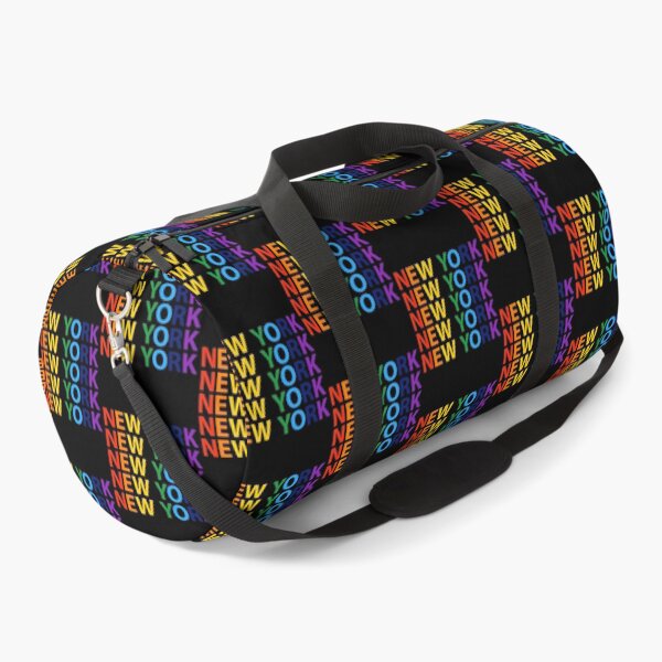 Item preview, New York USA,  rainbow colors, colorful, vibrant colors designed and sold by efenem.