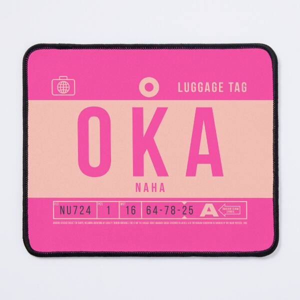 Item preview, Luggage Tag B - OKA Naha Okinawa Japan designed and sold by VoodooCircus.