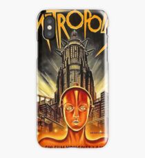 Metropolis, old science fiction movie poster iPhone Case/Skin