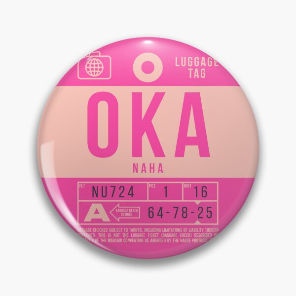 Item preview, Luggage Tag B - OKA Naha Okinawa Japan designed and sold by VoodooCircus.