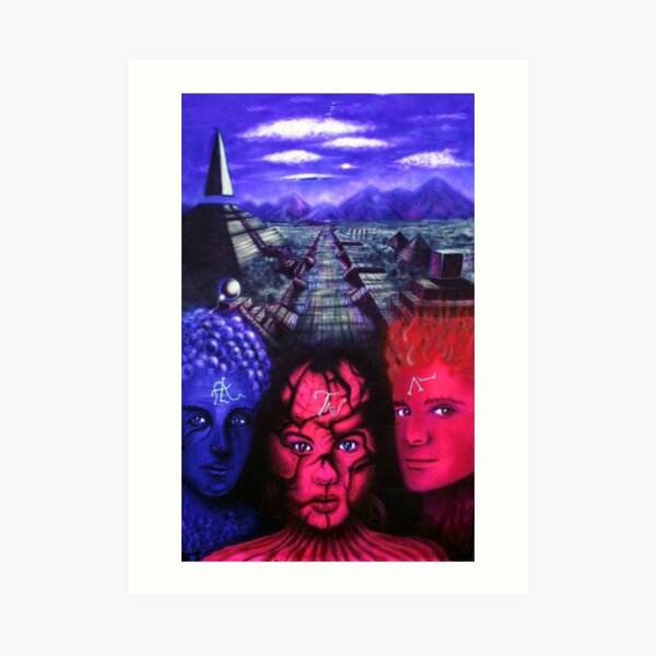 TRIPTYCH “EREBOS“ 3/3 Art Print