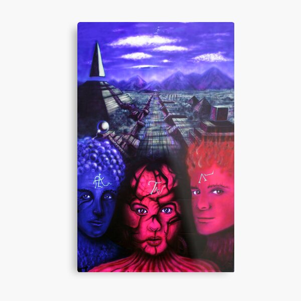 TRIPTYCH “EREBOS“ 3/3 Metal Print